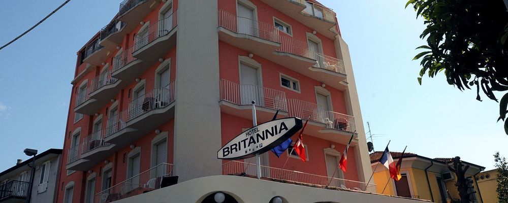 Hotel Britannia Rimini Marina Centro מראה חיצוני תמונה